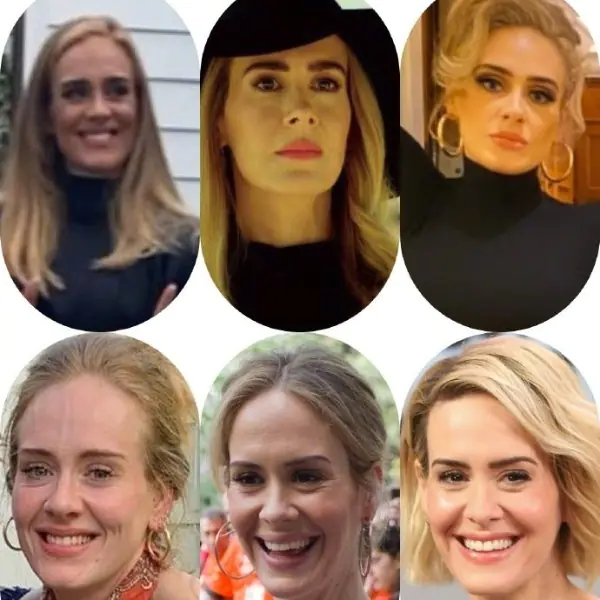 暴瘦 Adele 被狂指神似 《美國恐怖故事》香蕉姐 Sarah Paulson，她首度驚恐回應！