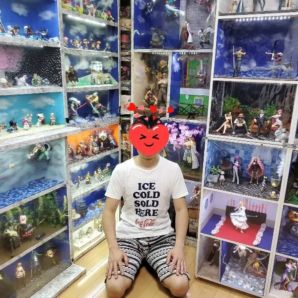 日本超狂《ONE PIECE》粉絲爸打造模型房，被兒子同學看見後「害怕阿宅身分很丟臉⋯」