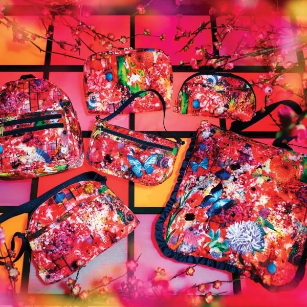蜷川實花三度聯手LeSportsac，聯名系列再現繽紛花海