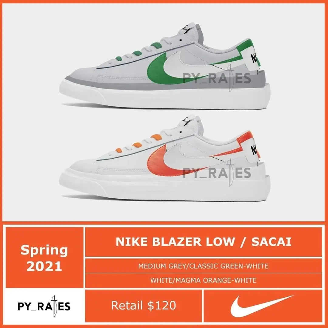 Sacai x Nike 預告再推一雙「狠角色」，這次的「鞋型」將更經典！