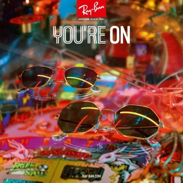 Ray-Ban 再現經典，大膽「秀」本色！
