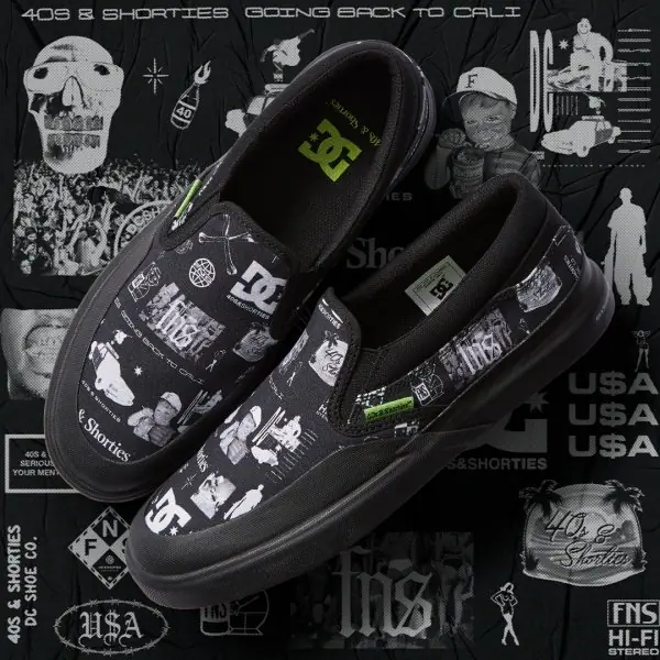 DC Shoes X 40s & Shorties 大展幽默玩興設計 滿滿惡趣味加持