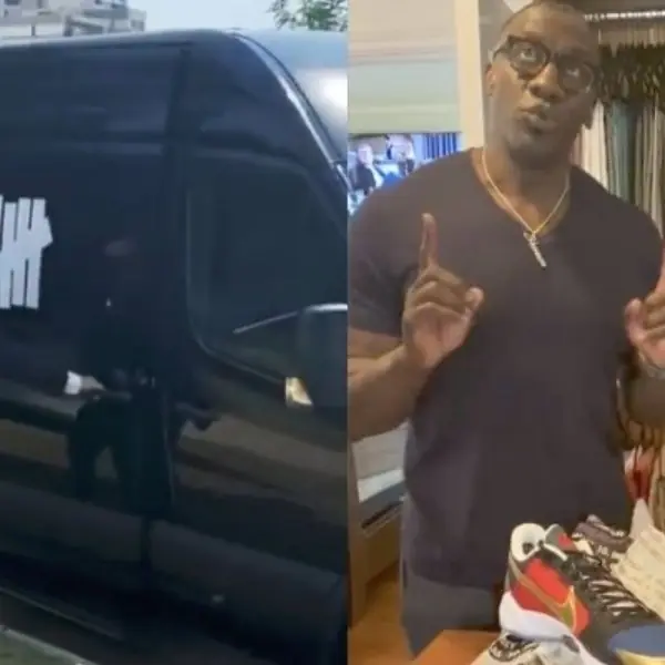 這樣送鞋太浮誇！專車 + 保鑣護送「Undefeated x Kobe」給 Shannon Sharpe，鞋迷：這排場會不會太大…