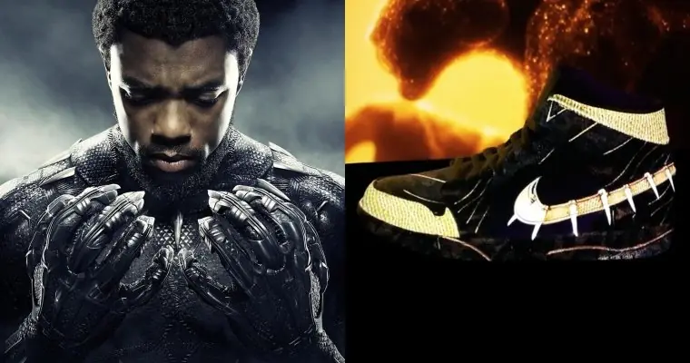 Wakanda Forever！國外光影 3D 雕刻藝術家用「這方式」客製《黑豹》Air Jordan 1 向查德威克致敬～