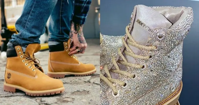 這聯名也太狂！連 GD、小賈斯汀的御用珠寶家也被「水鑽 Timberland」嚇傻，網友：太會放閃了⋯