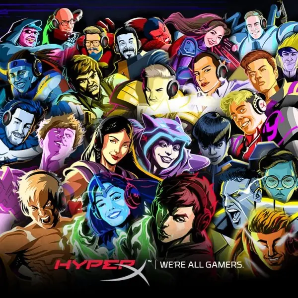 這陣容太強大！HyperX 打造電競全球明星隊，25 位品牌大使一齊入列