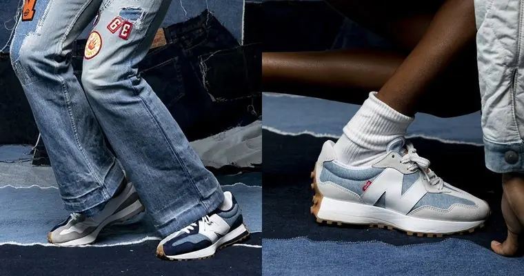 年末神鞋又一發！LEVI'S X New Balance 鴛鴦丹寧 327 登場！工裝穿搭新選擇！