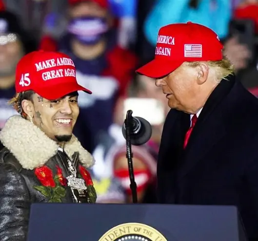 世紀大騙局！饒舌歌手 Lil Pump 選前喊話力挺川普，結果被抓包根本沒投票！網友：其實是喬拜登派去的吧⋯