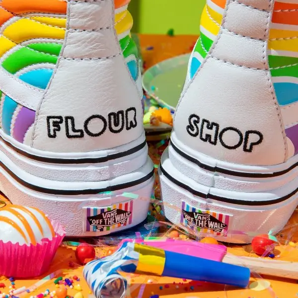 激起你的少女心！VANS與FLOUR SHOP繽紛聯名，網友喊：「天吶也太可愛！」