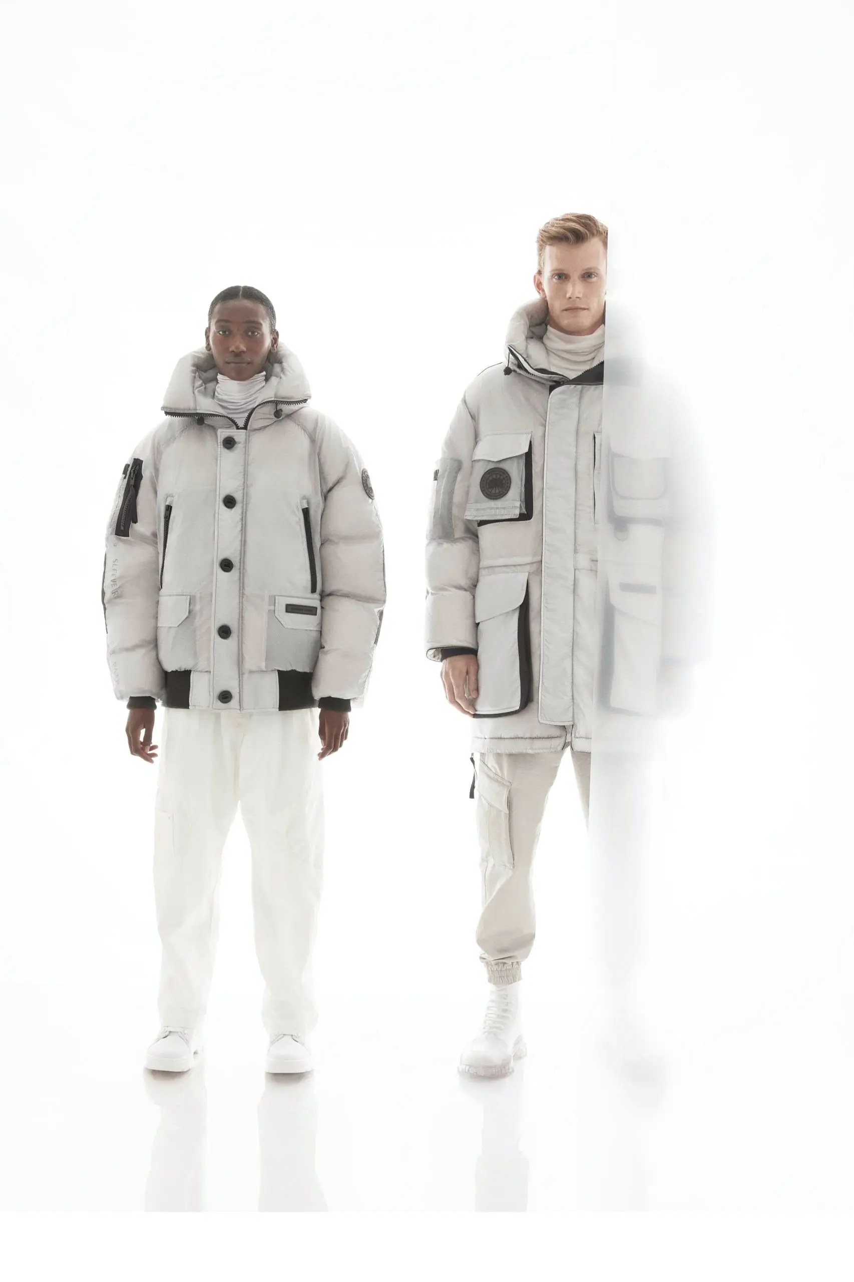 戶外品牌 Canada Goose 推出極光風「THE ICONS」機能外套，網友：「認真太帥～」