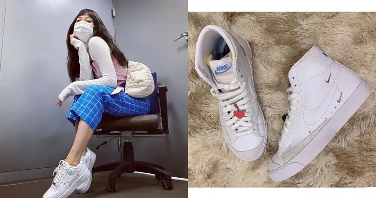 小銀勾太誘人！泫雅、楊丞琳等眾女神都在瘋這雙「金銀勾」Nike 球鞋！