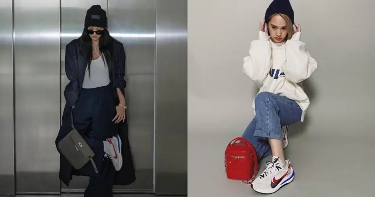 又要漲價了！除了「帶貨女王」孫芸芸上腳 Nike x Sacai，楊丞琳、安心亞等 4 位女神也難擋聯名神鞋魅力！
