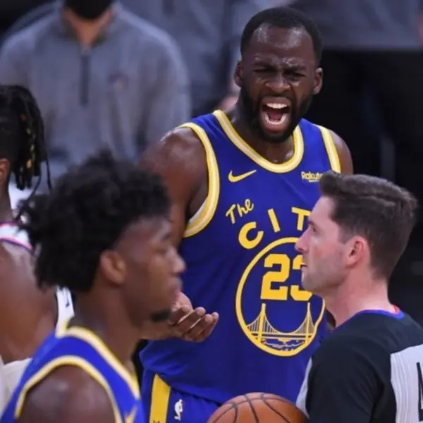 NBA／也太玻璃心！Draymond Green 第二節莫名吃 T 遭裁判驅逐出場，勇士全員直接傻眼