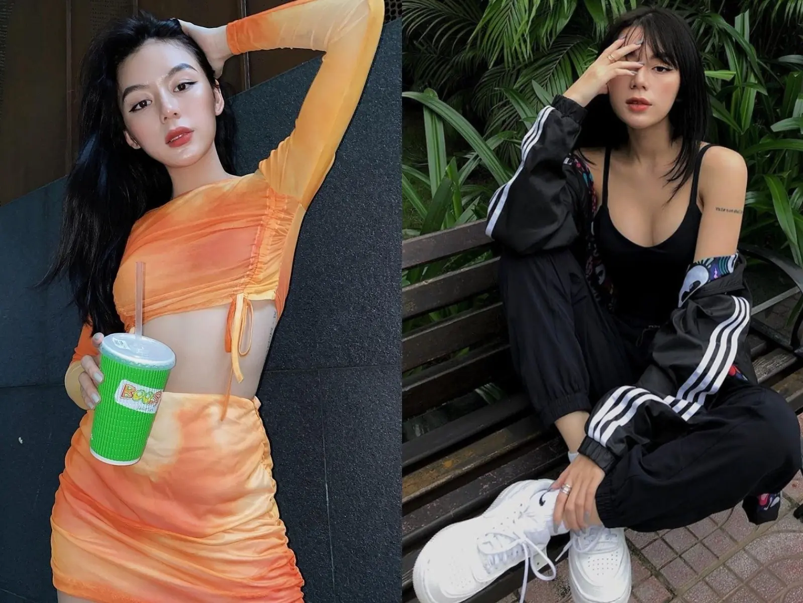 越南潮模 HUỲNH 不只火辣身材令人羨慕，球鞋穿搭也值得妳學！