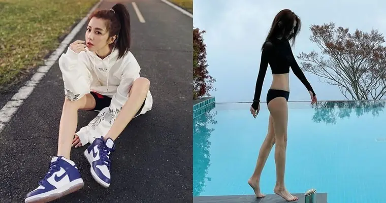 美曬泳裝身材大解放！邵雨薇的 Sacai、Dunk 也很有看頭，女神「話題潮鞋」總盤點！