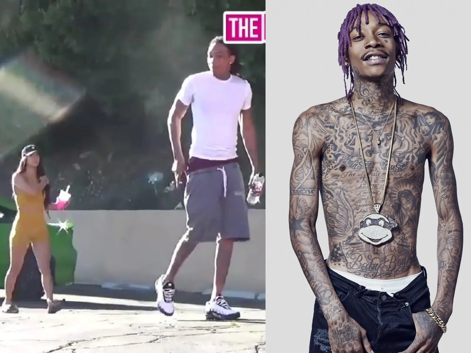 饒舌界的聖母峰！身高 193 公分 Wiz Khalifa 與女友展現「驚人身高差」掀起話題！