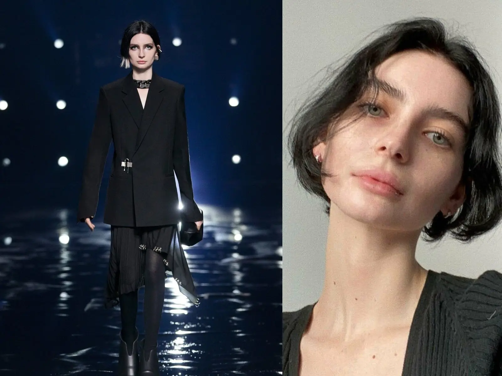 剪了俐落短髮！《玩命關頭》保羅沃克 22 歲女兒初登 Givenchy 時裝伸展台！