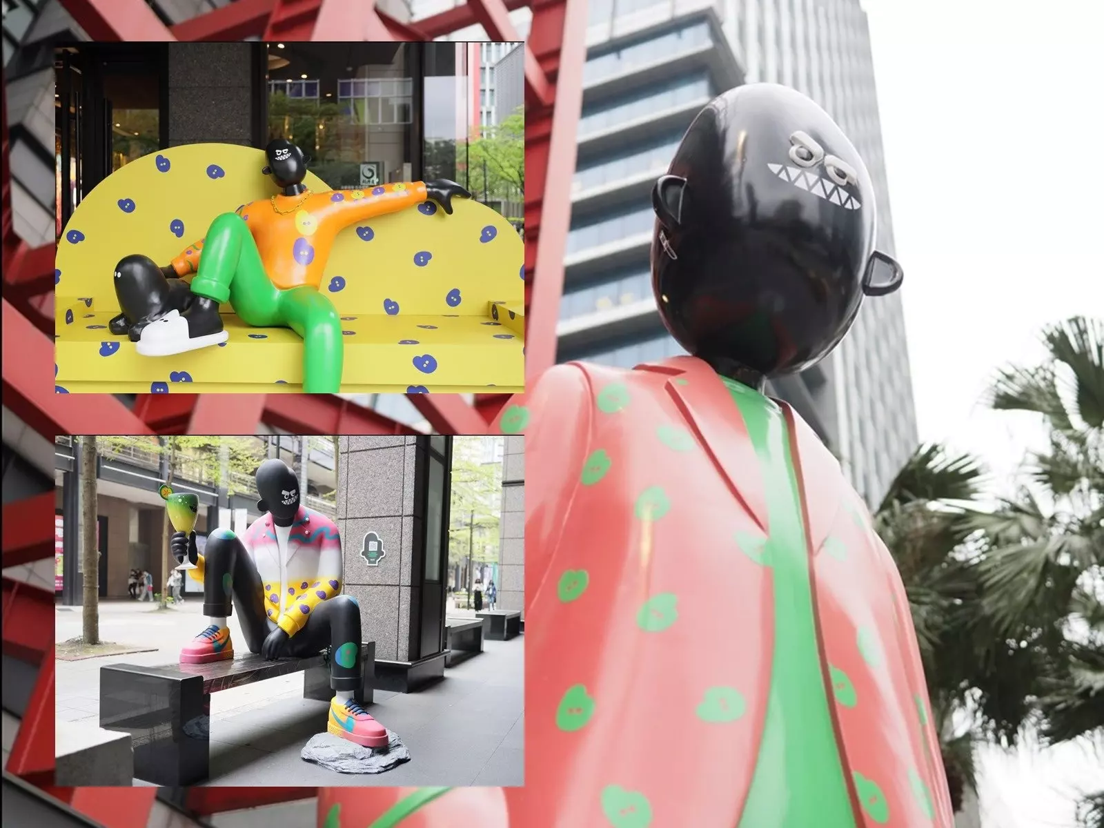 都市街景裡最潮的風景！新光三越潮世代潮流展 X 花臂老王 超帥藝術創作帥炸台北街頭 !!