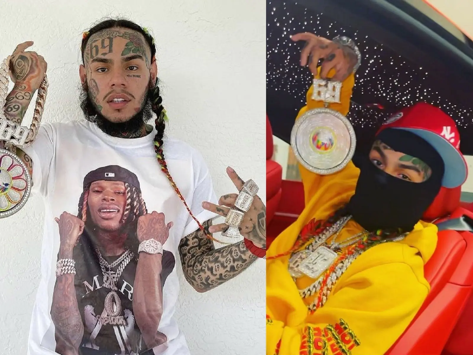 品味土又怎樣！6ix9ine 高調炫耀「珠寶蒐藏」，完全就是嘻哈土豪風！