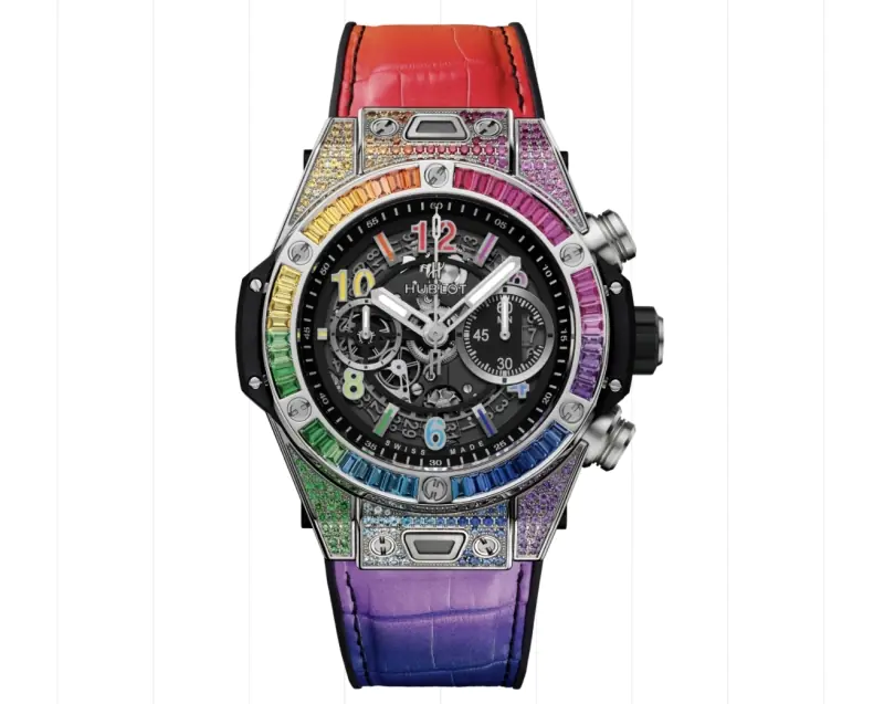 太羨慕！黑人陳建州 IG 搶先曝光 Hublot 「百萬彩虹名錶」，就連天王周杰倫、林俊傑也超愛～