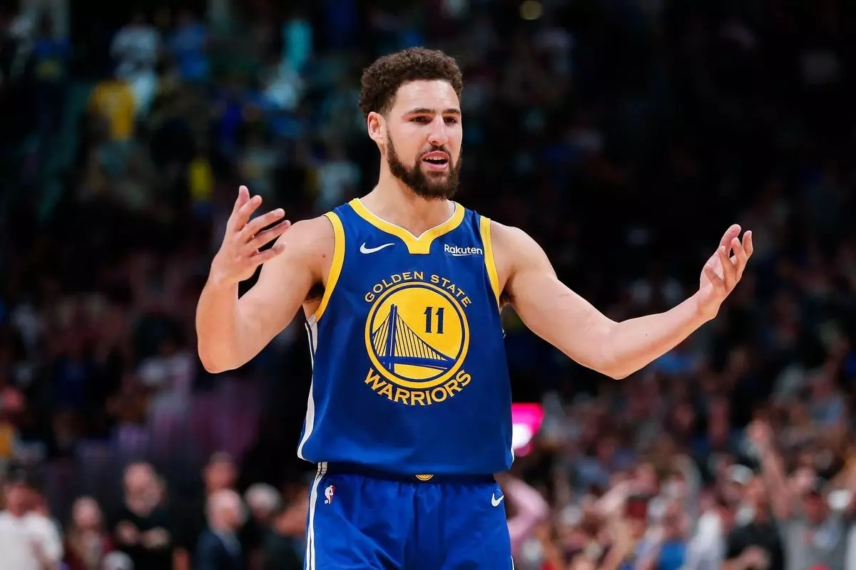 NBA／依舊準到發燙！Klay Thompson 底角連飆 12 顆三分球，KD：根本他 X 的沒變欸