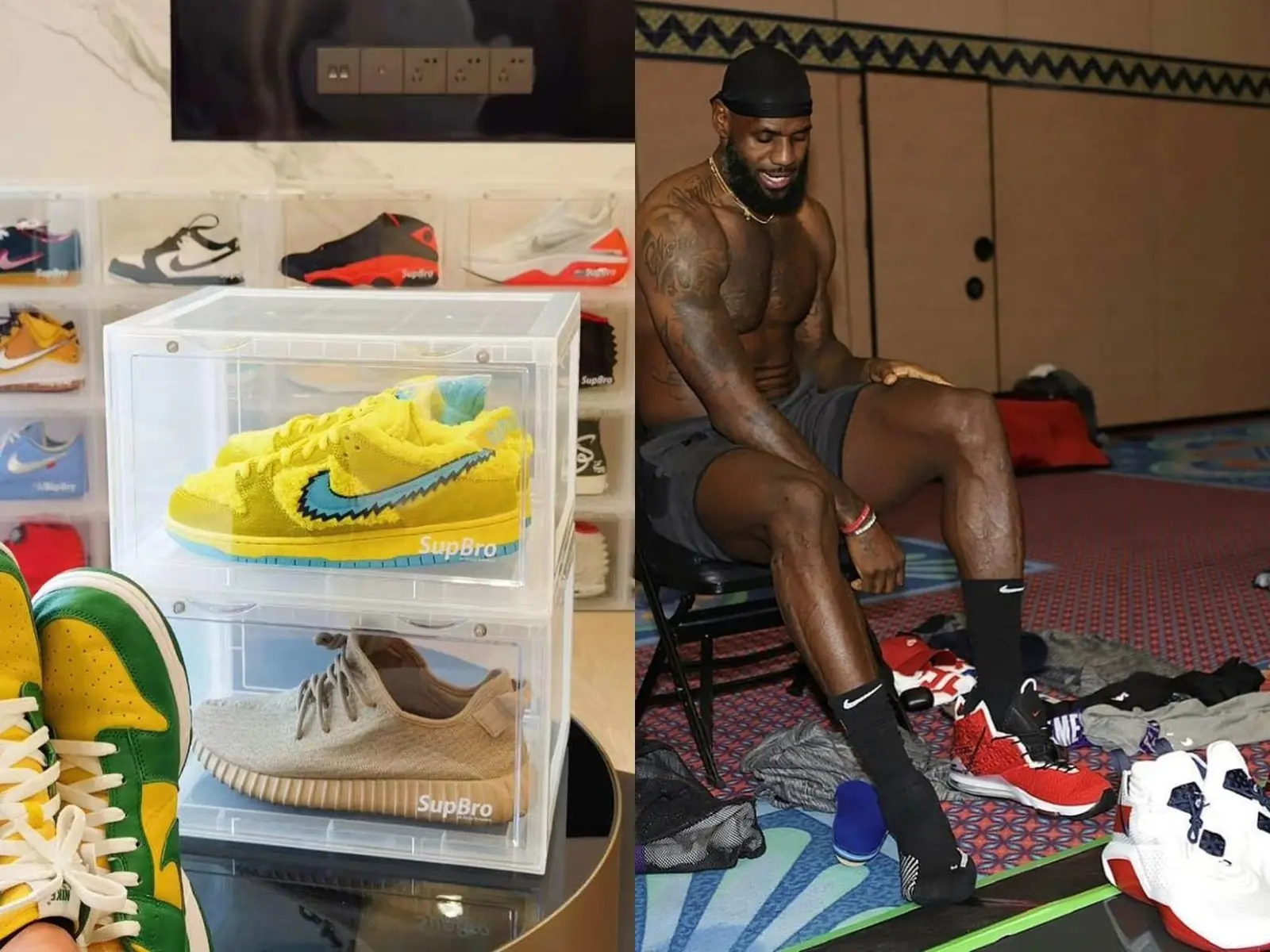 還在買傳統鞋櫃？連 Lebron James 都分享的「SupBro 球鞋收納盒」鞋牆才夠看！