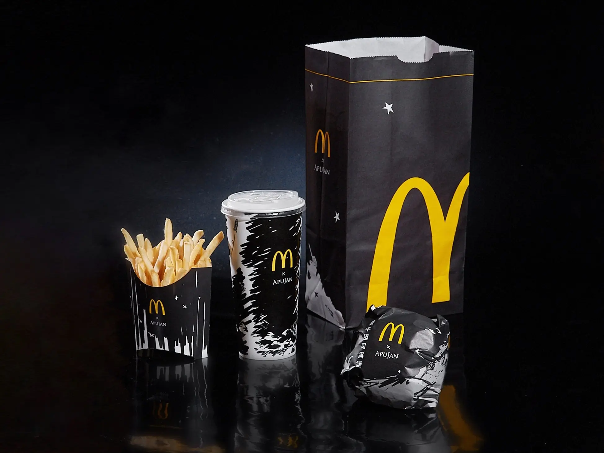 史上最潮的麥當勞來了！全新黑堡系列＆極黑主題店限定開催，一起進入黑魂宇宙！