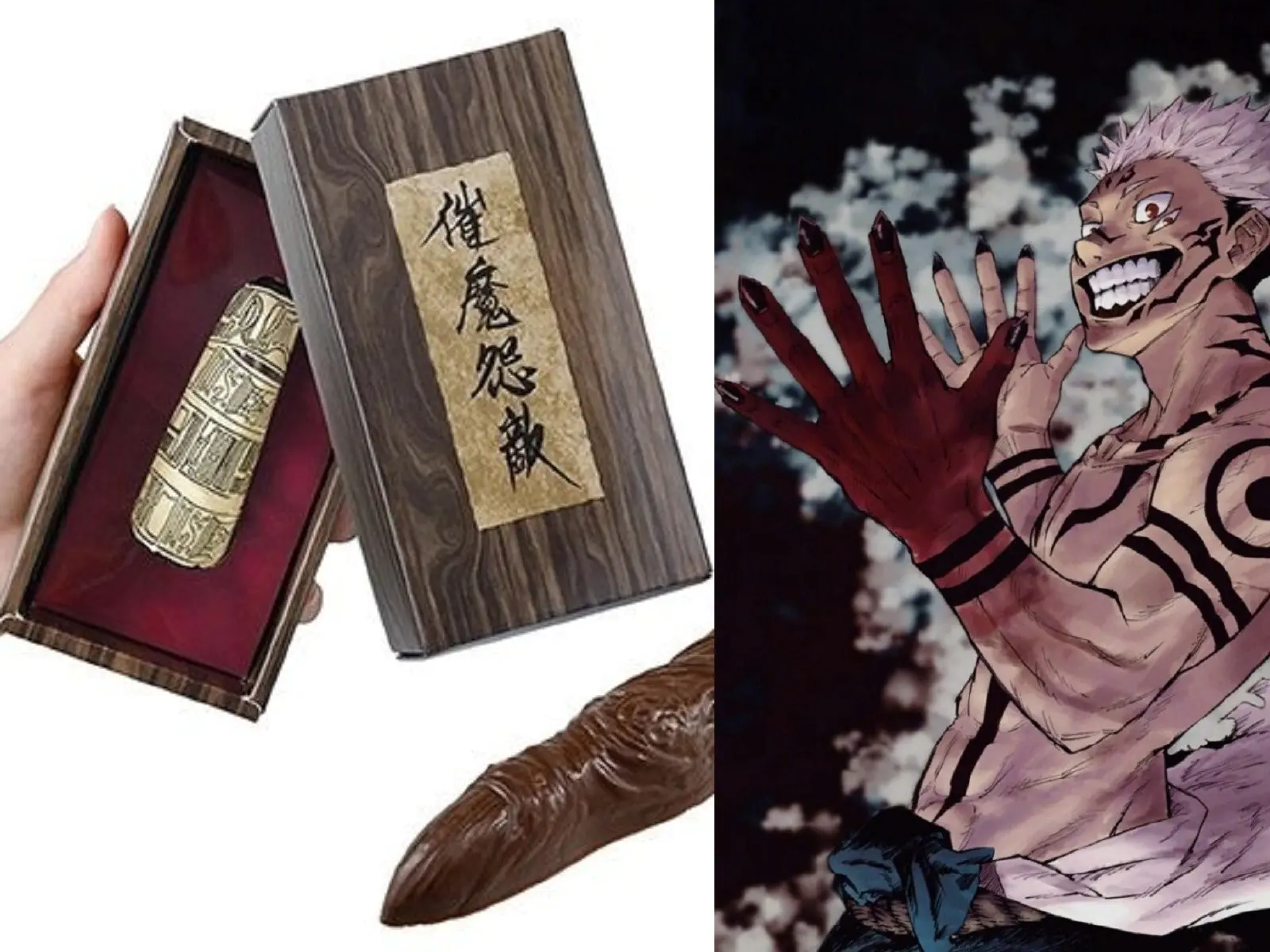 吃了會變成容器嗎？《咒術迴戰》兩面宿儺「手指巧克力」，虎杖恐怕要說不好吃⋯