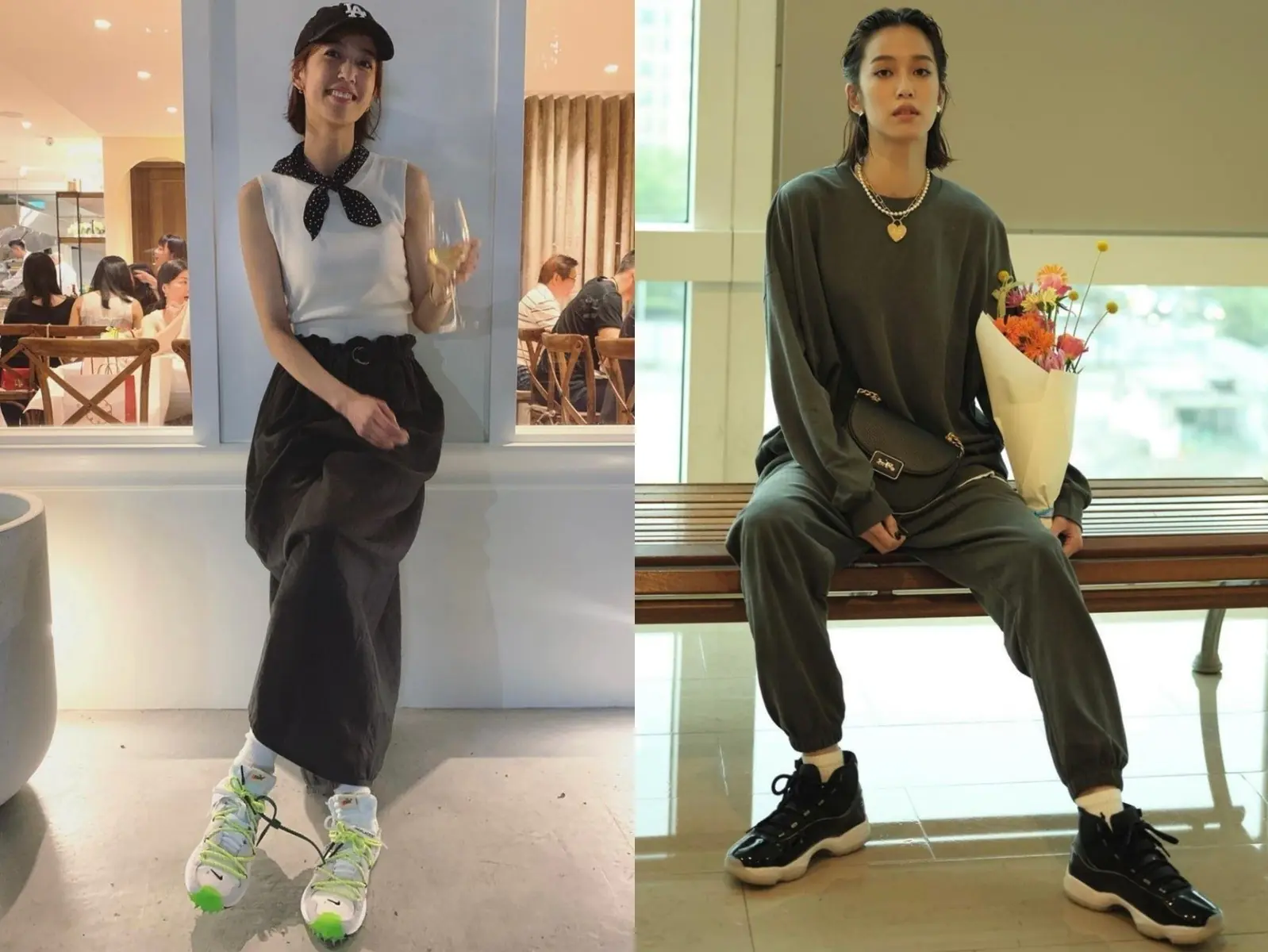 《火神的眼淚》陳庭妮球鞋蒐藏大公開：Off-White 聯名、限量 Jordan...每一雙都來頭不小！