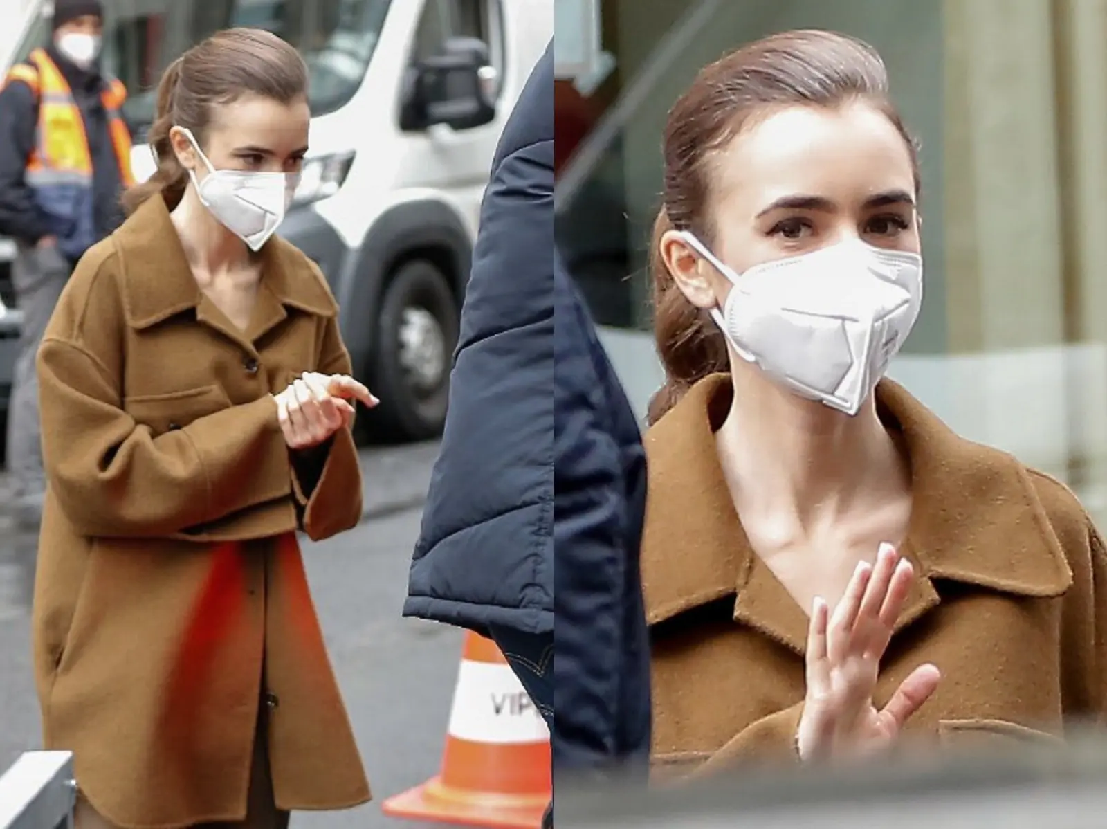 野生的莉莉柯林斯絕美現身街頭，趕拍 Netflix《艾蜜莉在巴黎》第二季！