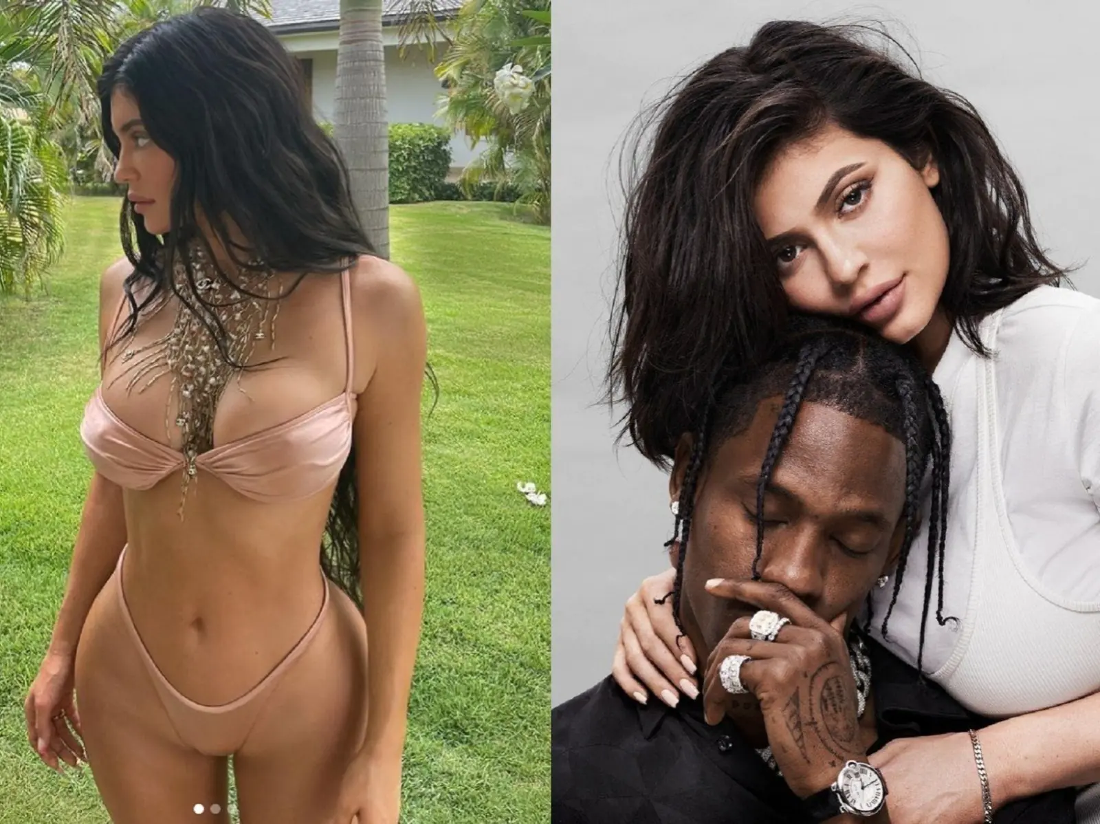 大秀火辣身材！凱莉珍娜被爆復合 Travis Scott 卻保持「開放式關係」後親自回應！