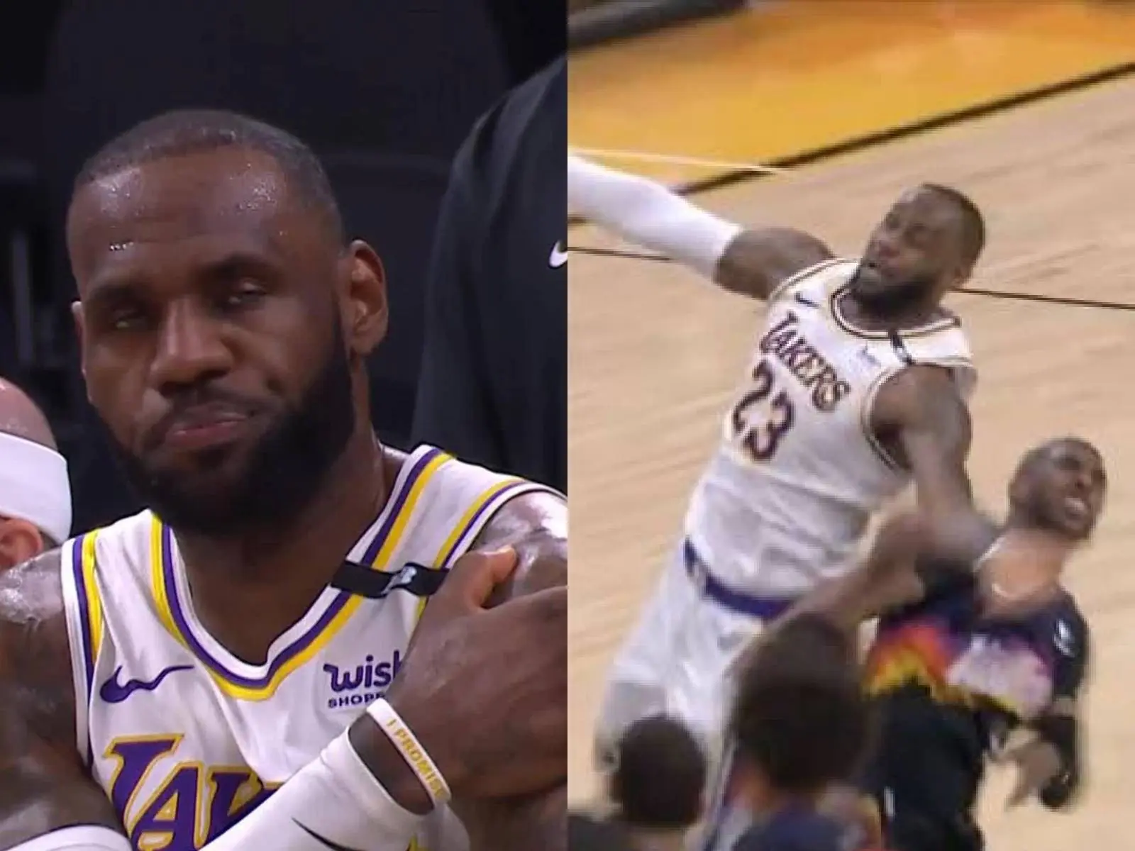 NBA／球場無兄弟！Chris Paul 惡意犯規詹皇被轟「危險動作」，保羅說：我們只是在打球！