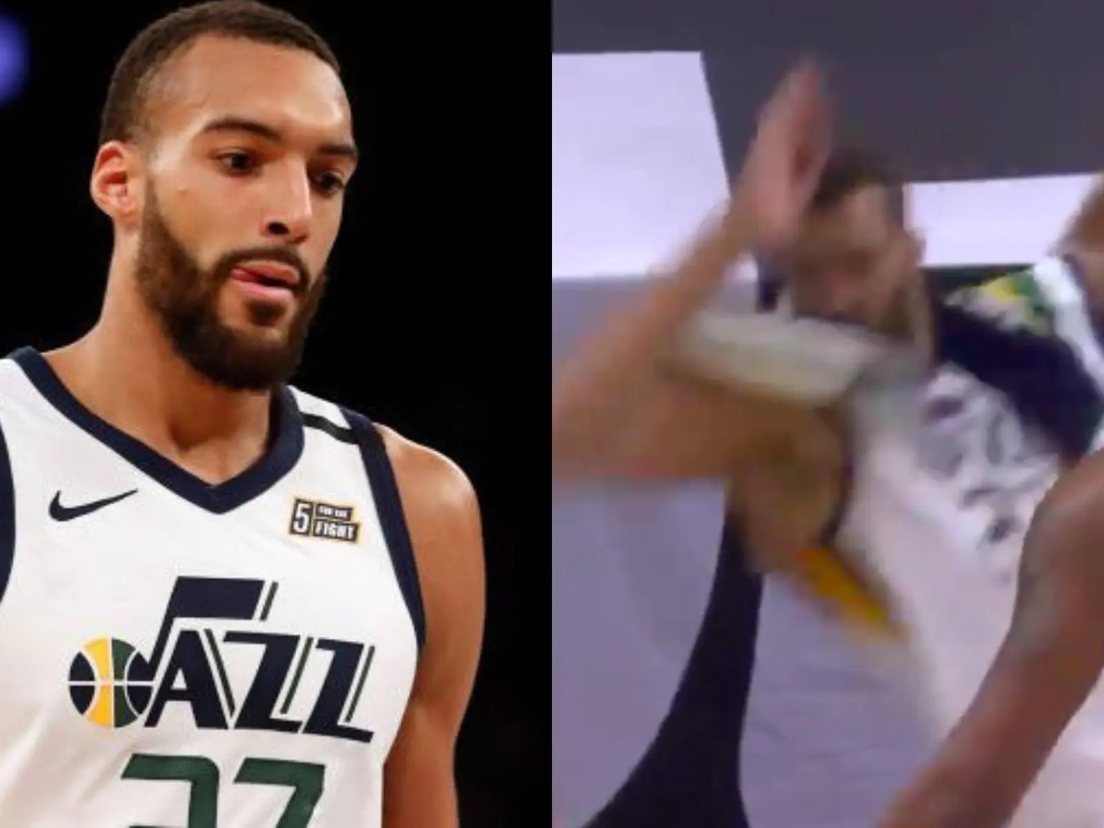 NBA／簡直最佳影帝！爵士 Rudy Gobert 輸灰熊現場卻玩起「假摔」，網友取新名：新冠假摔