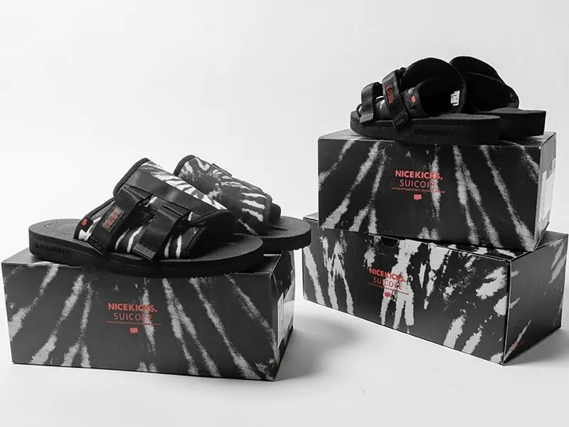 夏日拖鞋穿搭首選！NICE KICKS × SUICOKE 黑白紮染超百搭！