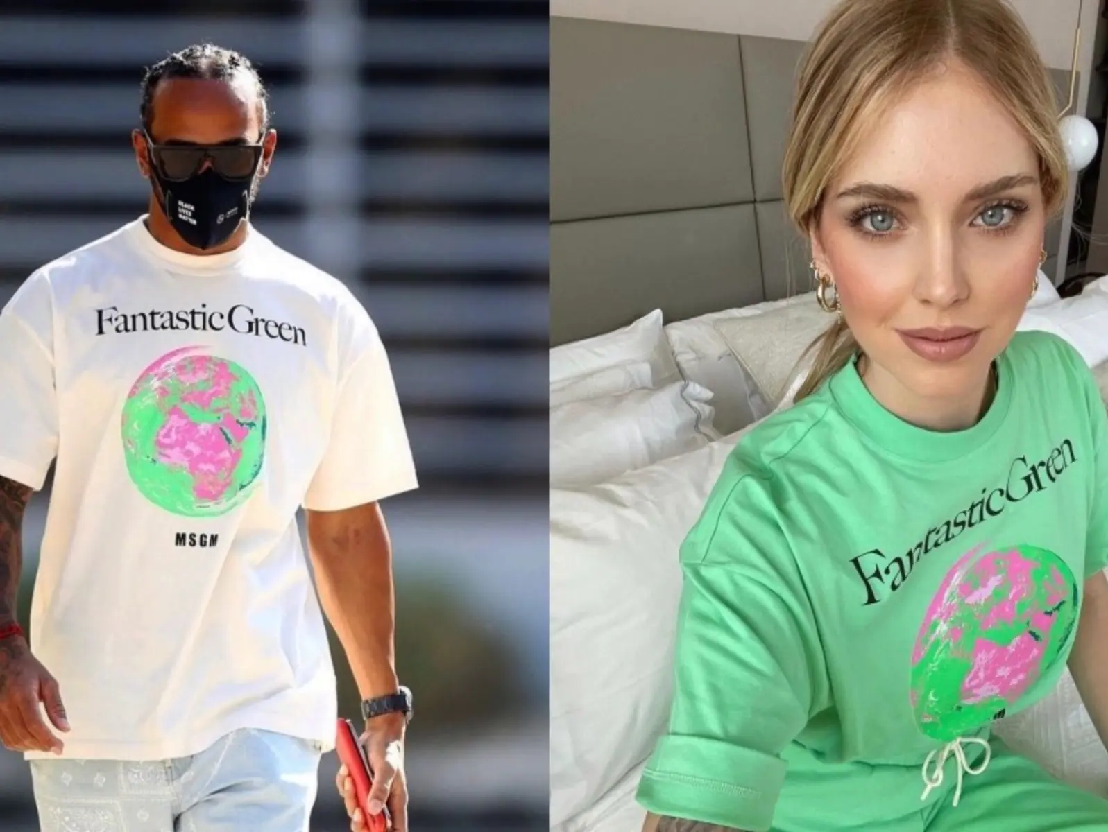 網紅始祖、F1車王穿上MSGM ，為地球盡一份心力！