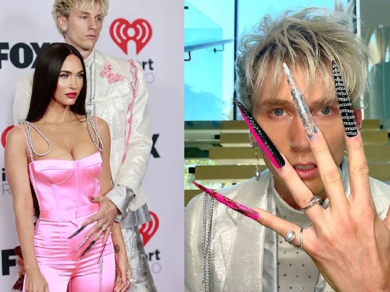 肉慾派！MGK 與梅根福克斯紅毯上「互摸下方」，大尺度放閃令人看傻眼！