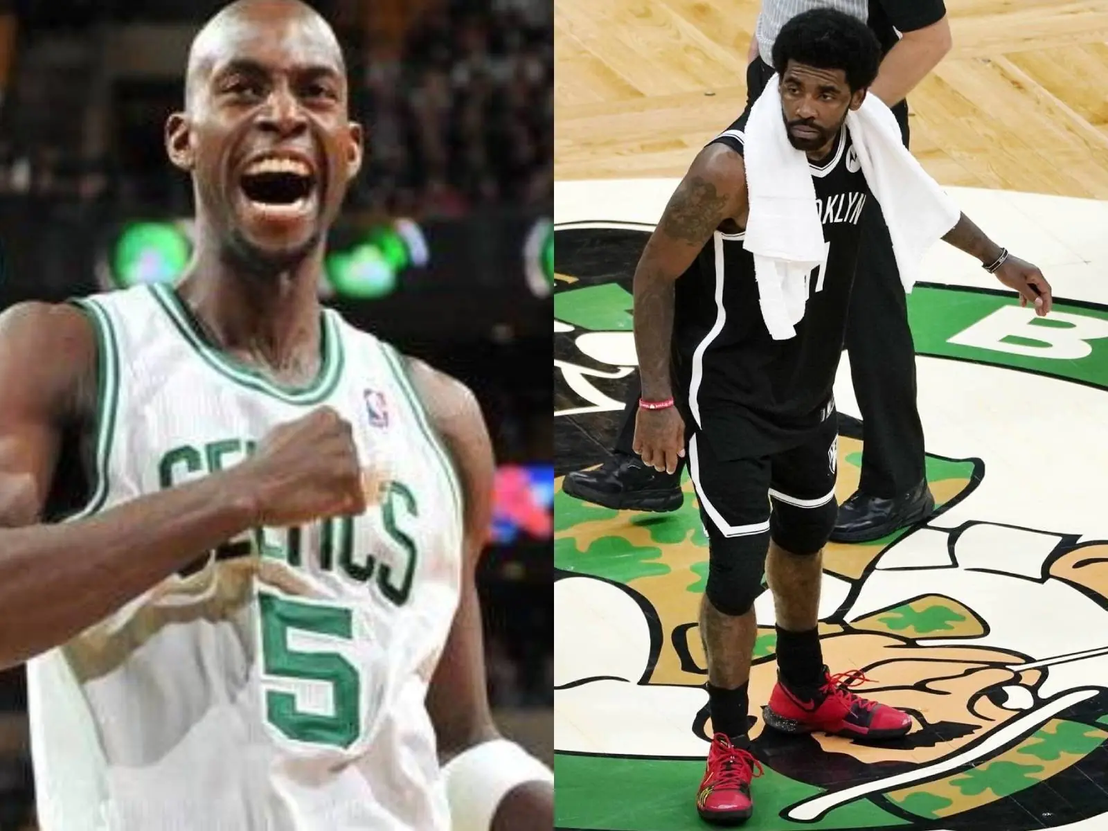Irving 踩塞爾提克 Logo 前球員表達不滿，Kevin Durant 以「笑爆」回應