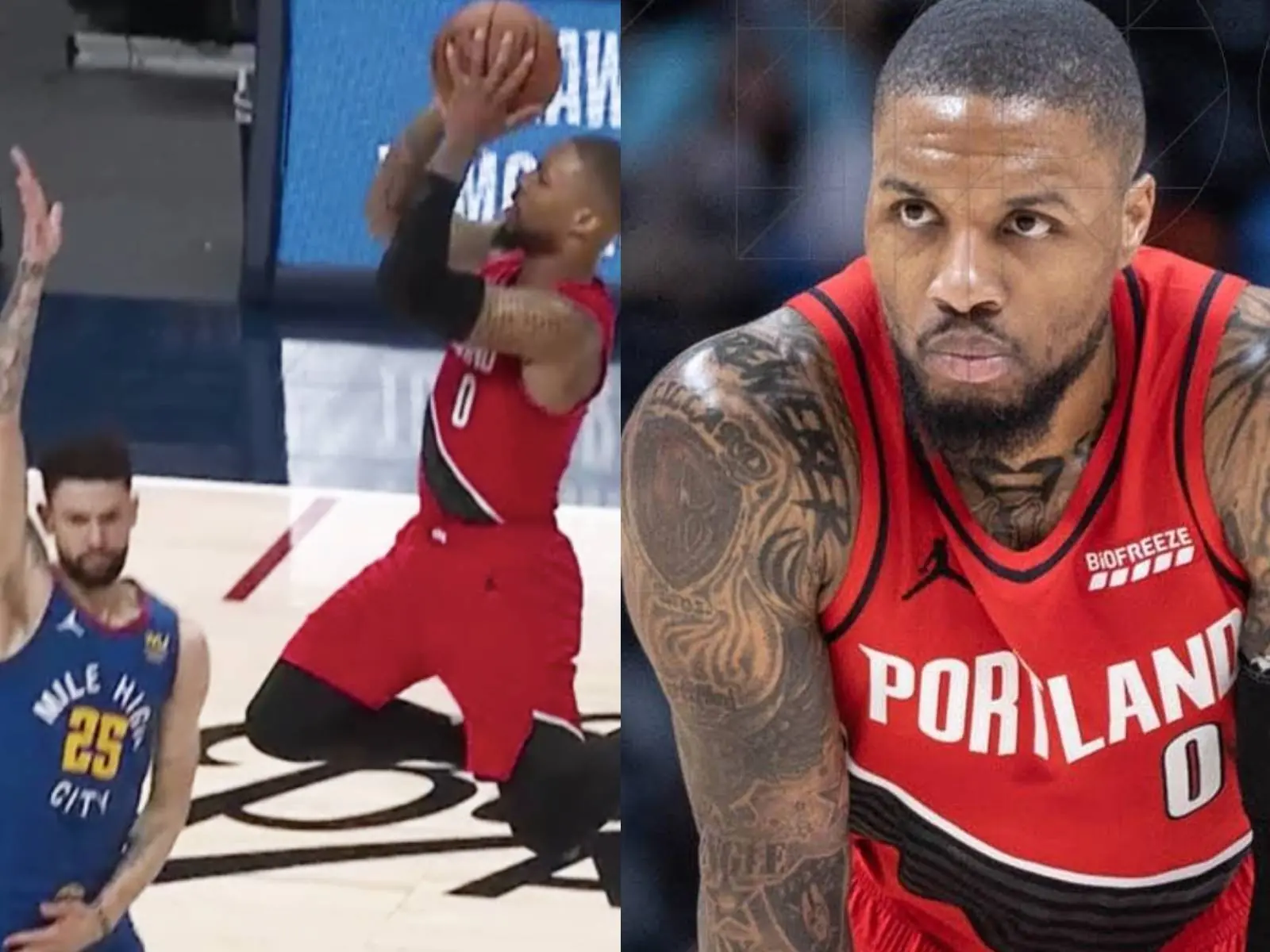 NBA／Damian Lillard 狂轟 55 分破紀錄，史詩表現卻輸球！