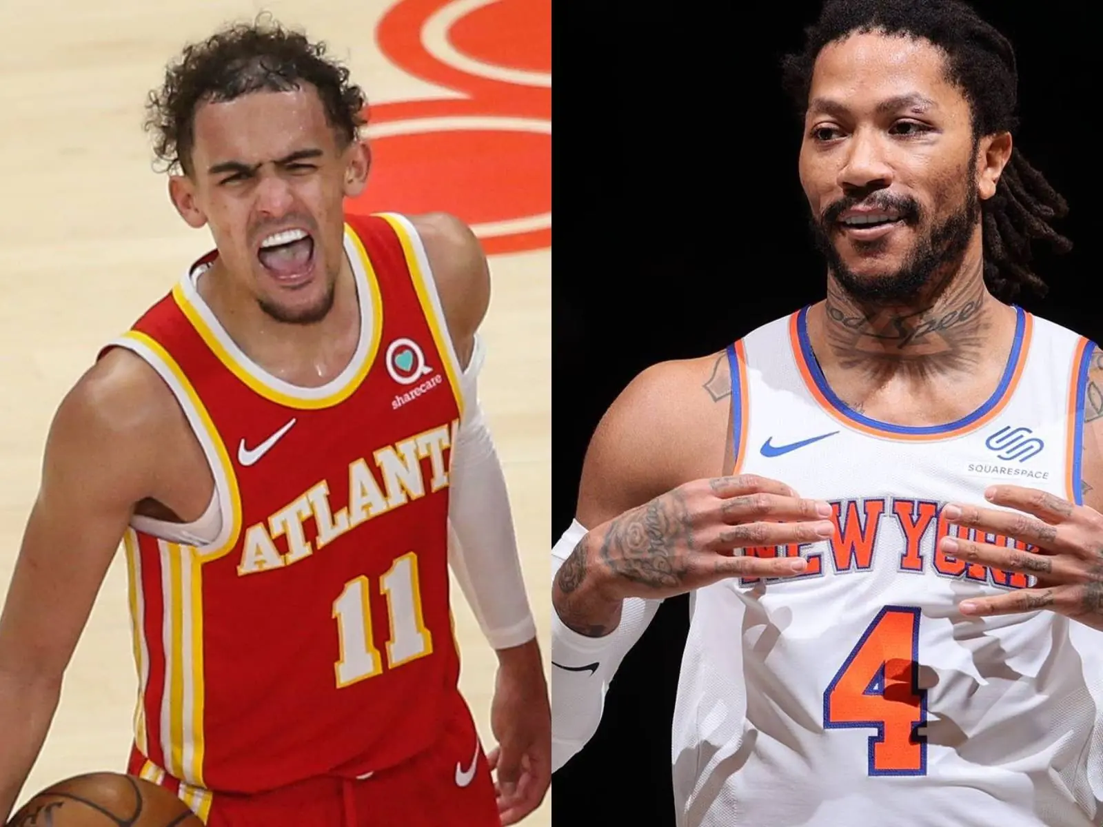 NBA／Trae Young 打到對手讚嘆！收到飆風玫瑰「簽名球衣」～