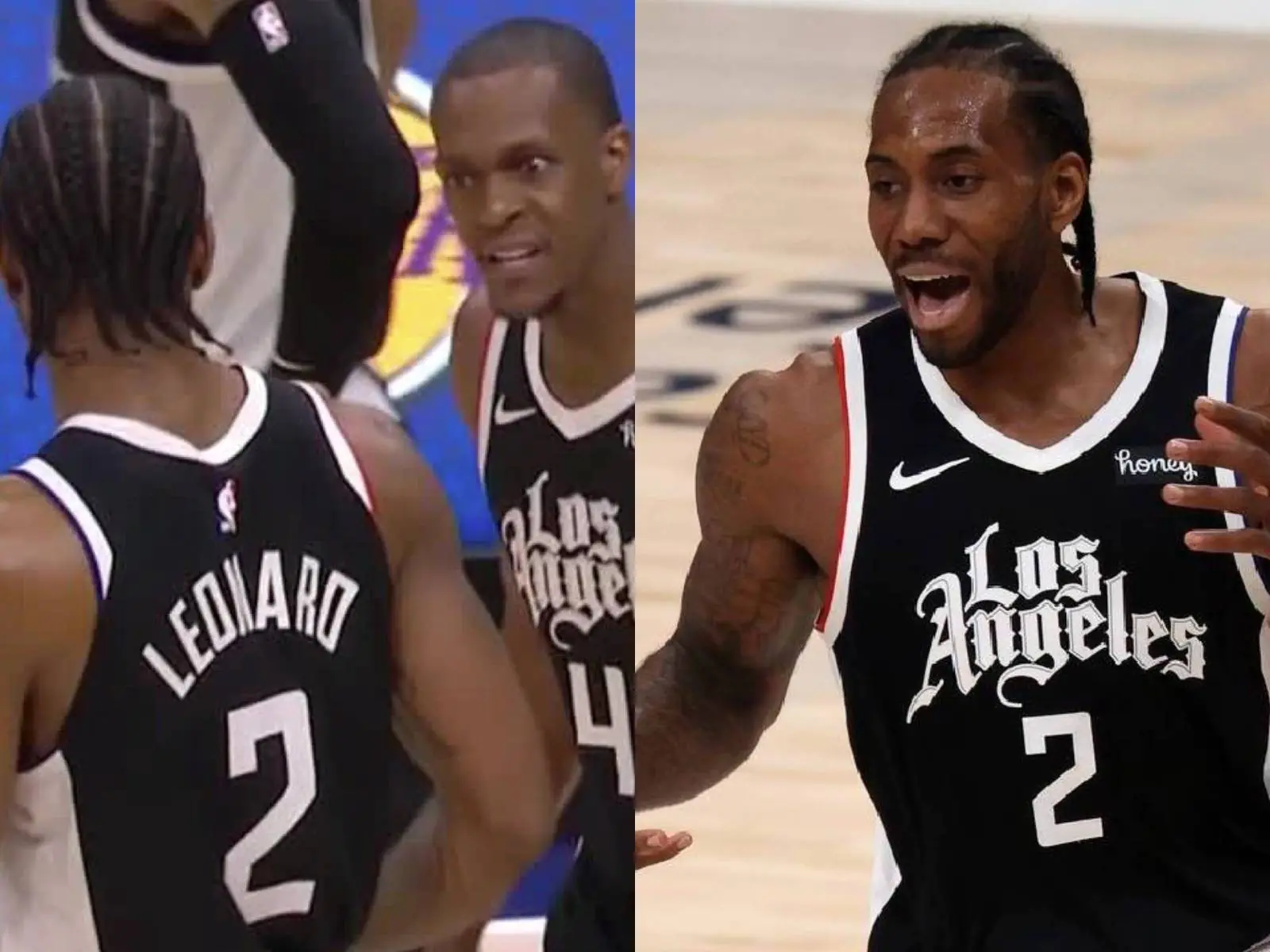 NBA／快艇 Leonard 疑似不滿 Rondo 傳球害投麵包，朗多表情引網友討...