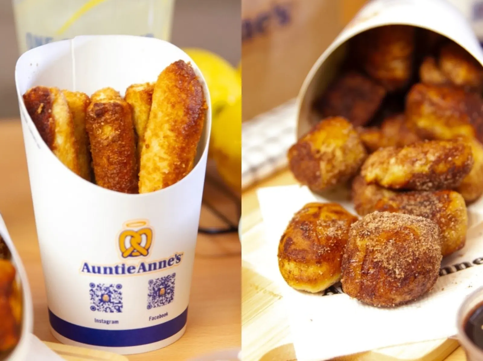 Auntie Anne’s 推出全新「超值分享盒套餐」，讓你居家防疫照樣爽吃超人氣下午茶！