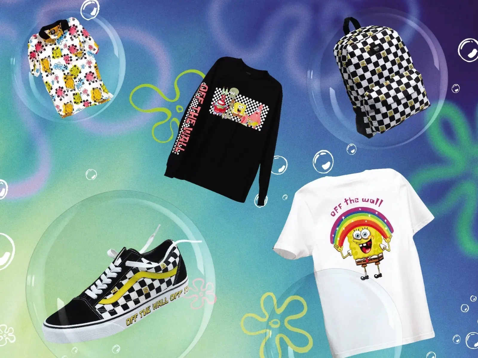 盛夏狂潮！VANS X SPONGBOB SQUAREPANTS 海綿寶寶聯名系列！