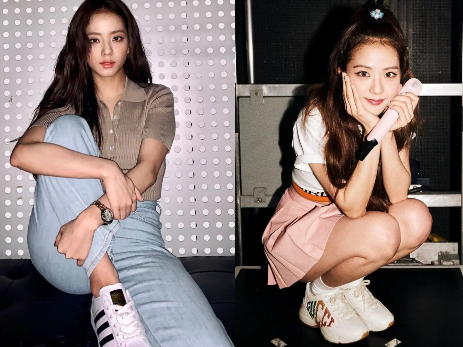 白鞋怎麼挑  Jisoo 告訴你！推薦 5 雙 2022「必入手小白鞋」，McQueen、adidas 都上榜！