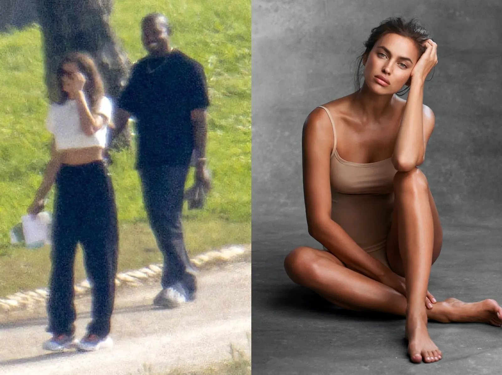 是真的！肯爺與 C 羅超模前女友 Irina Shayk 約會畫面曝光，掰了金卡戴珊！