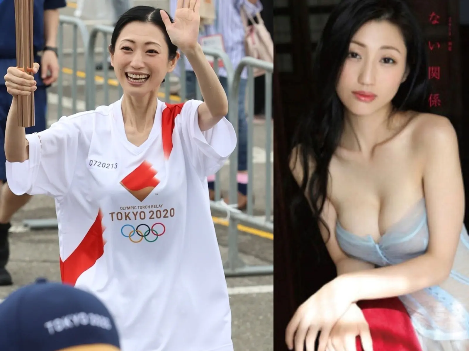 東京奧運／日本一代情色女王壇蜜東奧傳聖火，暴瘦四肢變「骨瘦如柴」引粉絲擔心！