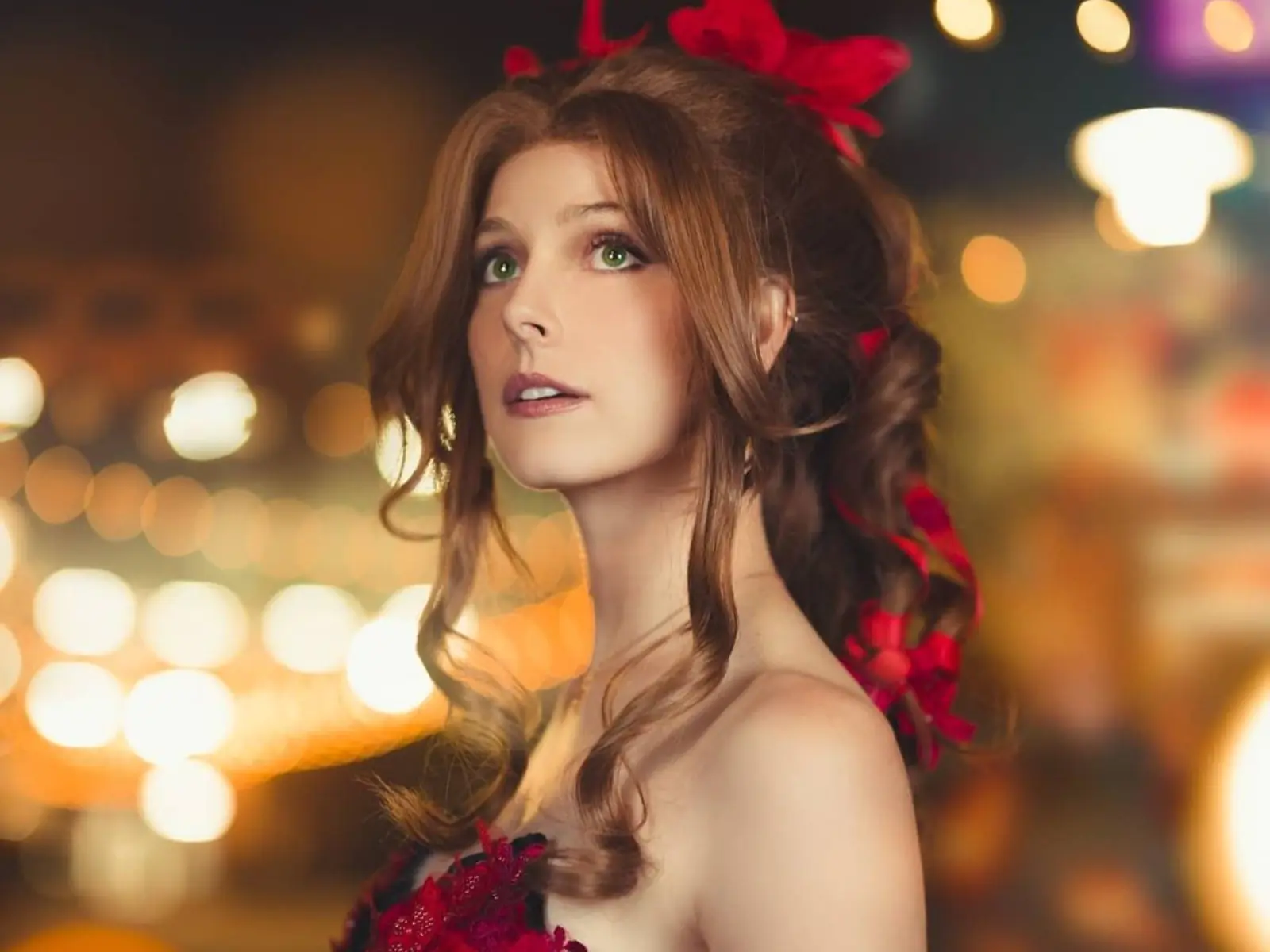 《Final Fantasy VII》Aerith 「超正聲優」曝光：高顏值＋火辣身材全靠這 3 招保養技巧！