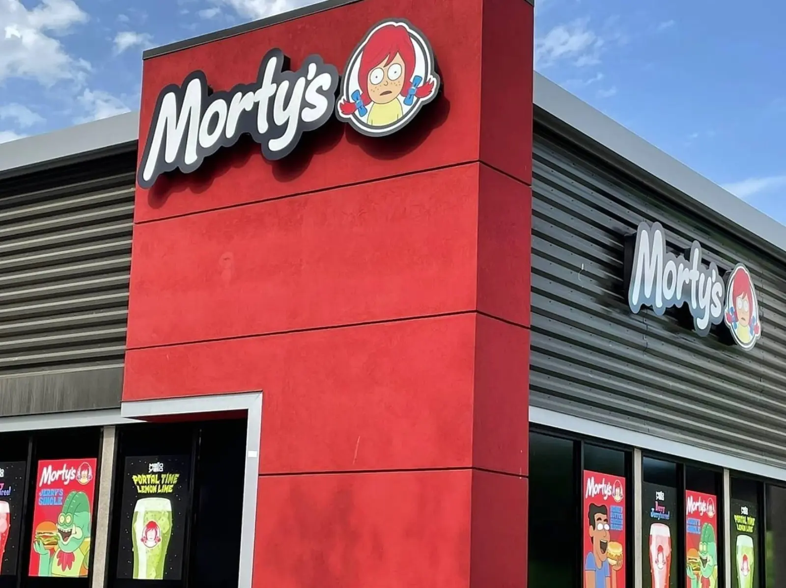 美國速食 Wendy’s 開設《瑞克和莫蒂》快閃店，酷炫到粉絲瘋狂朝聖！