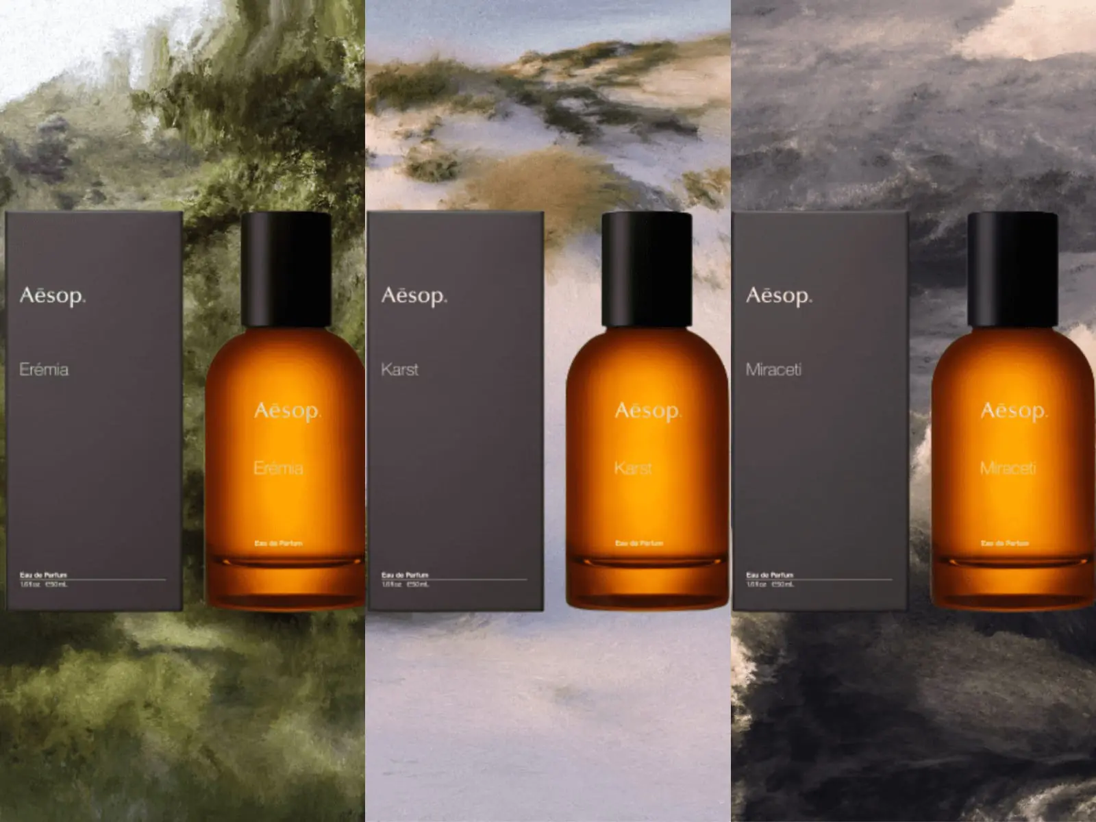 Aesop 2021 全新香氛總整理：用潮汐、海浪、大自然氣味，打造高級迷人木質香氣！