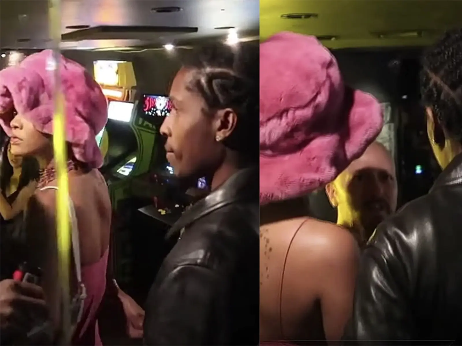 尷尬！夜店保全不認識蕾哈娜和 A$AP Rocky，要求兩大巨星拿出 ID 證明身分！