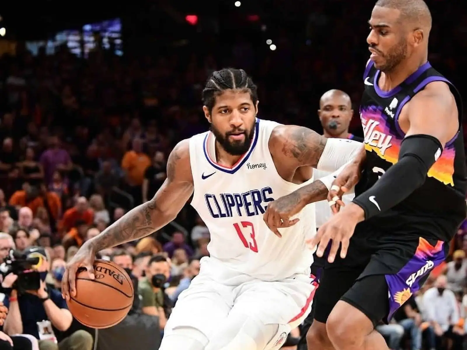 NBA／太陽封王先等等！Paul George 生死戰晃倒 CP3 狂轟 41 分，單節炸出 20 分避免回家！